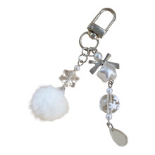 Festive Snowflake Keychain Phone Accessory With-keychain