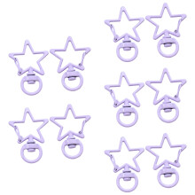 Assorted Strar Alloy Charm Crafting Essential For-Purple