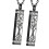 Set of 2 Ashes Holder Necklace Tree Pendant Locking-Black 1