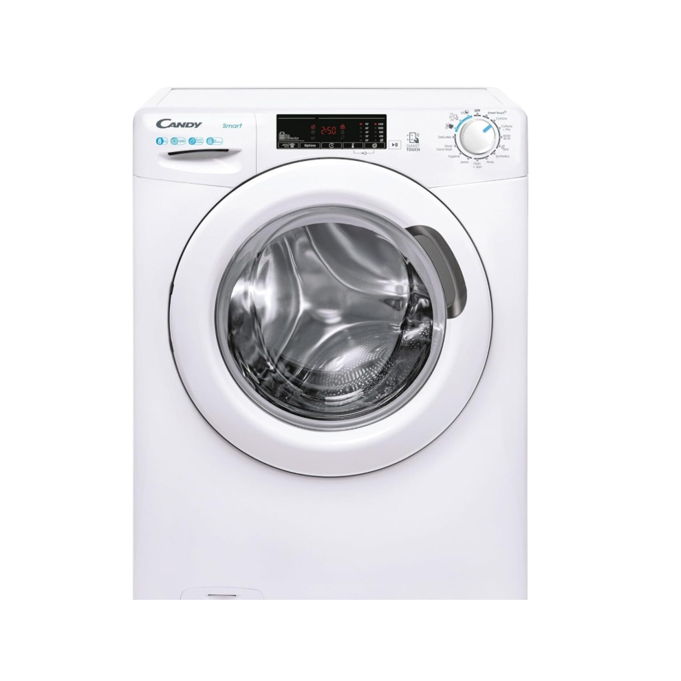 Bush Candy 8Kg 1400Rpm Freestanding Washing Machine White