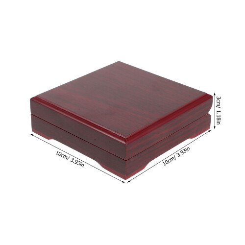 Chocolate Storage Case with Satin Interior for Medals 1