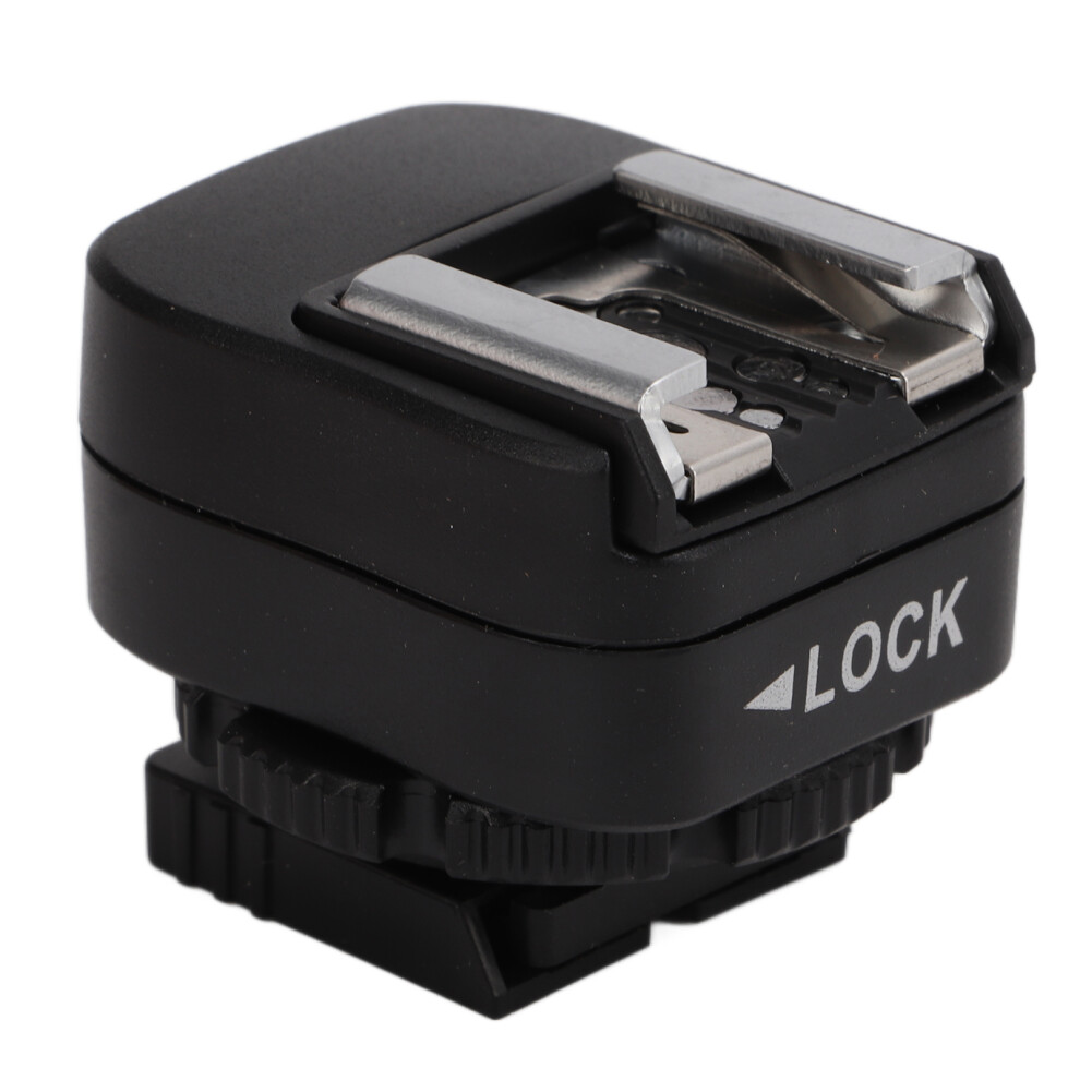 Tf‑334 Hot Shoe Adapter With Additional Pc Sync Connector Compatible A73 Camera Flash Speedlite_surprise Gift 6902344791276