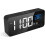 （Black）Digital Alarm Clock, LED Alarm Clock with Snooze Function, Charging USB Ports_Surprise Gift 1