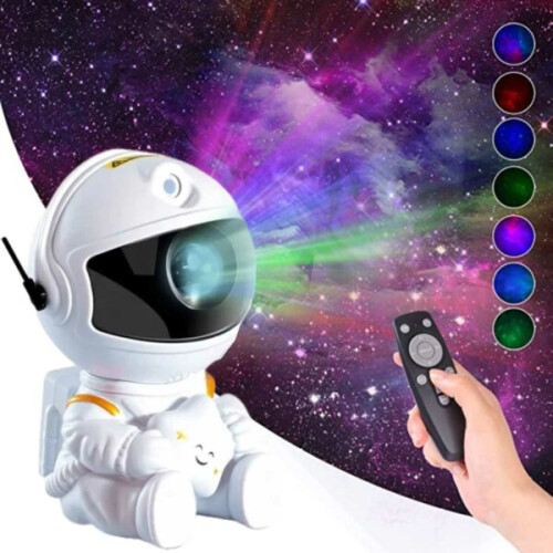Galaxy Projector Nebula Effect - Sterrenprojector met afstandsbediening wit_wit_Verrassingscadeau