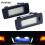 2pcs BM-W E39 E60 License Plate Light 6000k White No Error Message Led Number Plate Light compatible BM-W E90 E91 E92 E61 E60 E70 E71_Surprise Gift 1