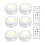 INF LED spotlight set – 6 elegant lights with 2 practical remote controls_Surprise Gift 1