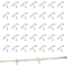 100 pcs strips compatible LED strips, connection clamp compatible LED strips_Surprise Gift