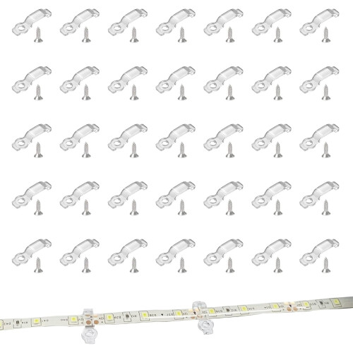 100 pcs strips compatible LED strips, connection clamp compatible LED strips_Surprise Gift