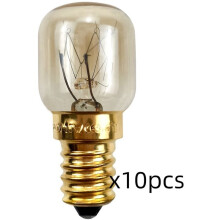 10-pack E14 25W oven lamps, warm white bulb, 360 beam angle_Surprise Gift