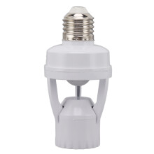 Motion Sensor Light Socket PIR Motion E27 Screw Bulb Adapter Adjustable Auto On Off Night Light Control Garage Light compatible Basement_0.1_Surprise