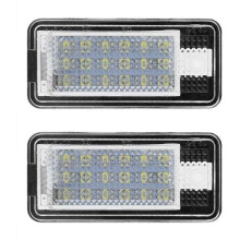 2pcs Car LED Number Hop-Lpl0114 License Plate Lamp Bulb Kit compatible Audi A3 S3 A4 S4 B6 B7 A6 C6 S6,_Surprise Gift
