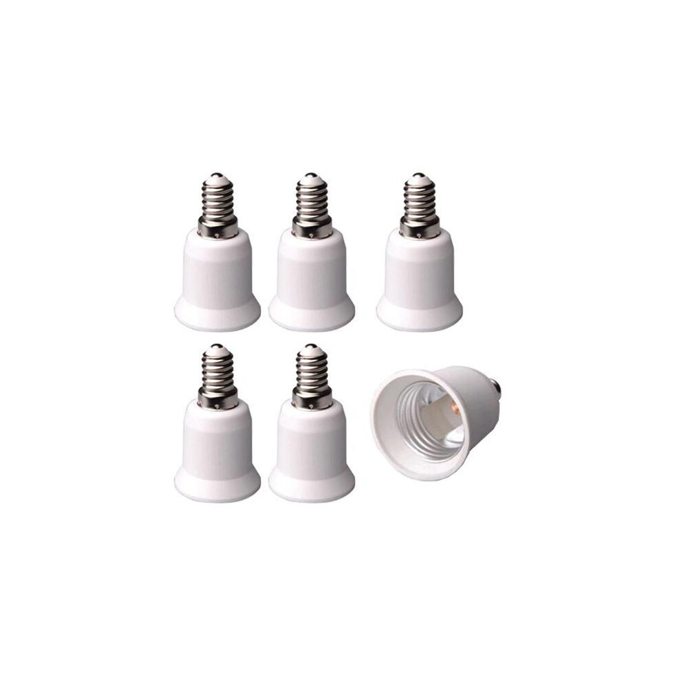 5-Pack E14 To E27 Adapter Socket Adapter -_Special Gifts_surprise Gift White 6902344862464