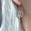 Boucles d'oreilles en alliage inspirées de bobines uniques, 2