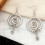 Boucles d'oreilles en alliage inspirées de bobines uniques, 5