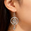 Boucles d'oreilles en alliage inspirées de bobines uniques, 6