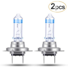 2X H7 Xenon Bulbs 12V 70W Super Strong, Car Headlight Bulbs Auto Motorcycle New Version Halogen Lamp Vehicle Low Beam_Surprise Gift