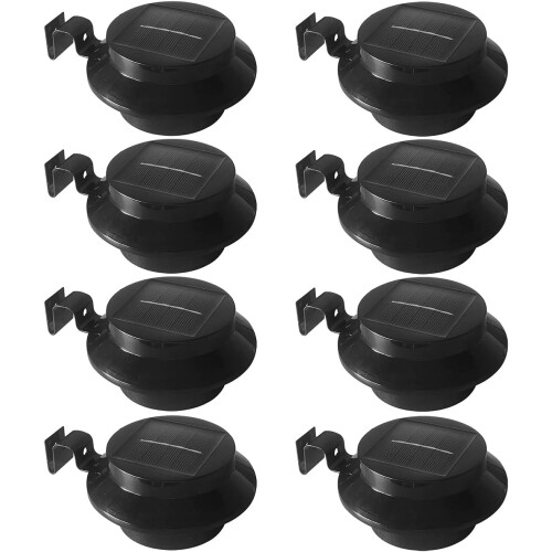 Gutter Lights Solar Powered Waterproof Solar Lamp compatible Outdoor Use,_Surprise Gift