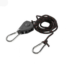High Quality Ratchet Hanger compatible Plant Lighting and Camping_Black_Surprise Gift