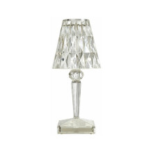 Night Light, Acrylic Table Lamp, Rechargeable Projector Bedside Lamp, Italian Design Kartell (one piece)_Surprise Gift