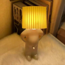 Creative Lamp Naughty Boy Shy Man Small Night Light - Home Decor - EU Plug -_Yellow_Surprise Gift