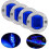 4-pack 12V Round LED Marine Light, Transom Mounted Boat Lights compatible Deck Lighting_Surprise Gift 1