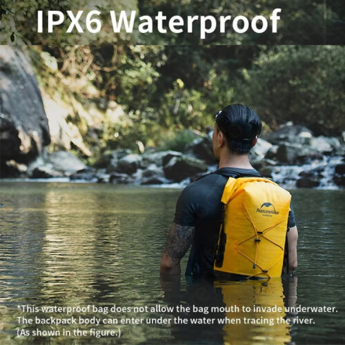 Αδιάβροχη τσάντα Naturehike Wet Dry IPX6 για υπαίθριες καταδύσεις, κολύμβηση, ράφτινγ 1