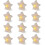 Creative Star Shaped Decorative Flameless Candle 12 pcs_Surprise Gift 1