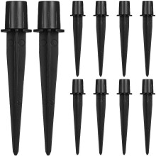 10 pcs Ground Spikes compatible Solar Garden Lights, Metal Spikes, Garden Spikes, Path Lighting, Ground Spike Replacement_Surprise Gift