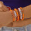 Bracelet à breloques sportif extensible,-bracelet de baseball 5