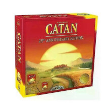 2025 English version catan board game puzzle leisure toy game card 25th anniversary edition playing games 2-8 people party card games Gifts