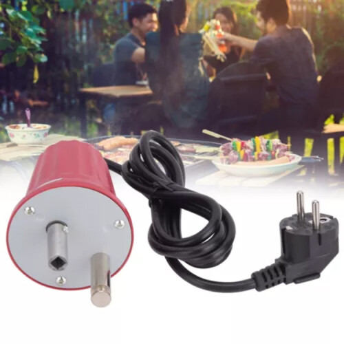 Κινητήρας μπάρμπεκιου 220-240V AC για εξωτερική ψησταριά πικνίκ, περιστροφικός 2