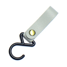 Outdoor Camping Tent PU Leather Multifunctional Storage Hook(Grey)