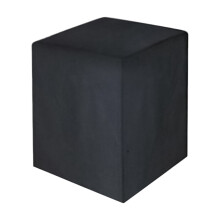 Square BBQ Grill Protective Rain and Dust Protection Cover, Size: 68x68x72cm (Black)