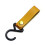 Outdoor camping tent PU leather multi-functional storage hook (orange) 1