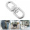 10mm 304 Stainless Steel Universal Rotating Ring 1