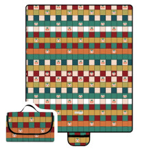 Y017 Verdickte, feuchtigkeitsbeständige, wasserdichte, tragbare Campingmatte für den Außenbereich (1,5 x 2 m)