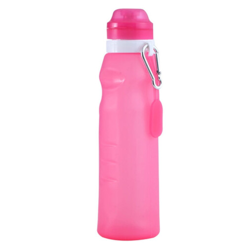 XC-282 Βραστήρας σιλικόνης 600ml με αναδιπλούμενο κύπελλο για κάμπινγκ, ποδηλασ