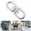 5mm 304 Stainless Steel Universal Rotating Ring 1