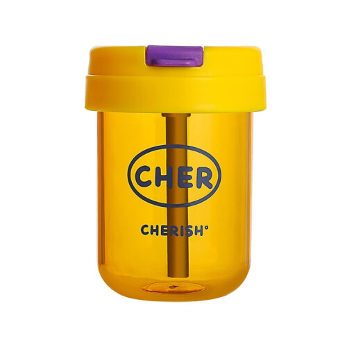 Μίνι παιδική κούπα νερού 300ml, αδιάβροχη, φορητή, πλαστική κούπα με καλαμάκι