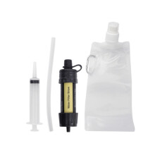 Filtro y purificador de aguas residuales para camping al aire libre 1282 (negro)