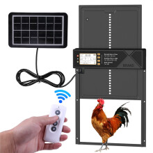 Αυτόματο Κοτέτσι - Ηλιακό - Οθόνη LED - Τηλεχειριστήριο - Χρονοδιακόπτης