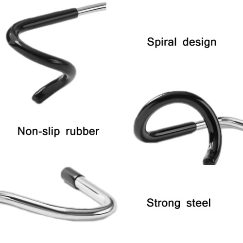 PCS Outdoor Camping Antiskid S-Shaped Hook for Light Pole 2