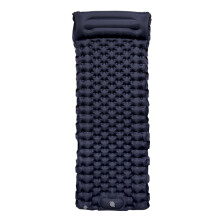 Aufblasbare TPU-Isomatte, wasserdichte Einzelreisematratze für Camping und Outdoor-Aktivitäten (marineblau)