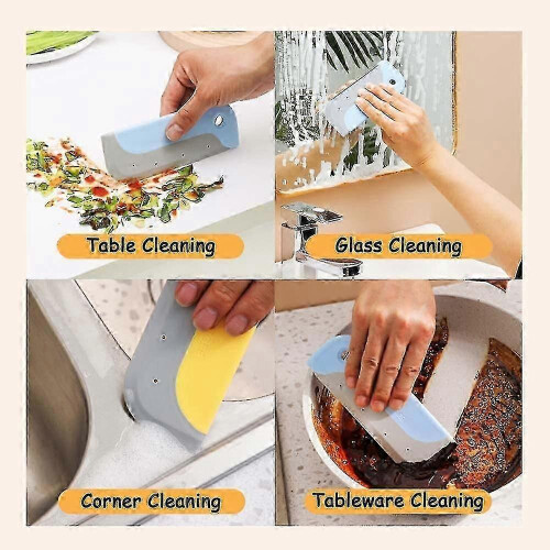 3 Pack Small Squeegee,kitchen Sink And Countertop Mini Silicone 1