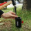 Outdoor Camping Canopy Pole Holder(Black) 2