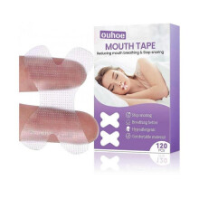 120pcs Sleeping Mouth Plasters,Anti Snoring Sleep Plasters and Mouth Tape, Helps Against Snoring and Developing the Habit of Nasal Breathing