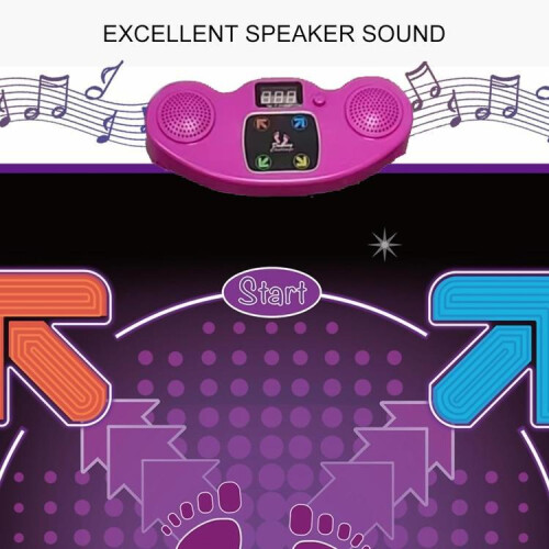 Bluetooth Electronic Dance Mat Children Music Dance Pad, Spec: Lighting Type 2