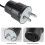 Κινητήρας μπάρμπεκιου 220-240V AC για εξωτερική ψησταριά πικνίκ, περιστροφικός 3