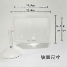 3x Large Full Page Magnifier Hands Free, 360 Rotatable Magnimiing Glass with Light And Stand, Portable Led Magnimiing Glass for Reading, Gifts for Son