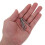 4Pcs Foot Drill Bits Silver Tungsten Steel for Pedicure 7